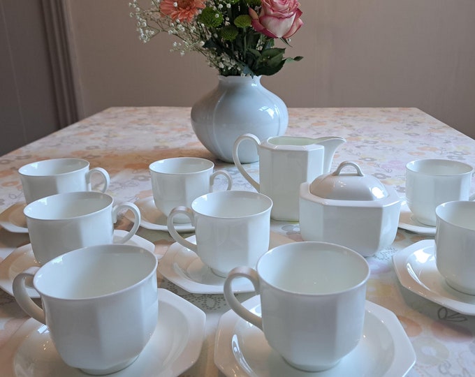 Villeroy & Boch Heinrich Astoria Weiss espresso/mocha coffee set (8 persons)