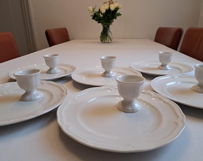 Villeroy & Boch Manoir breakfast set (6 pers.) breakfast plates and egg cups