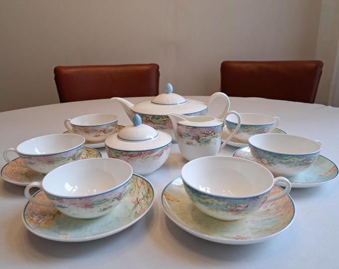 Villeroy & Boch Summer Dreams tea set (6 pers.), teacup, teapot, sugar bowl, milk jug