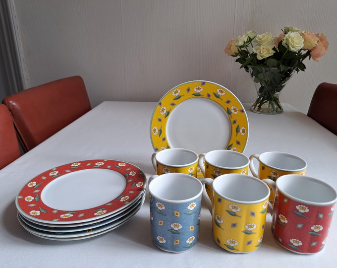 Villeroy & Boch porcelain Switch 1 Ava breakfast tableware (6 persons)