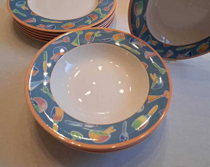 Villeroy & Boch Citta Campagna Desco individual plates second choice, dinner plate, pasta plate