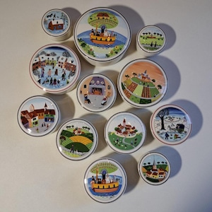Villeroy & Boch Naif Bonbonnière, dekseldoosje, juwelen doosje, snoep doosje
