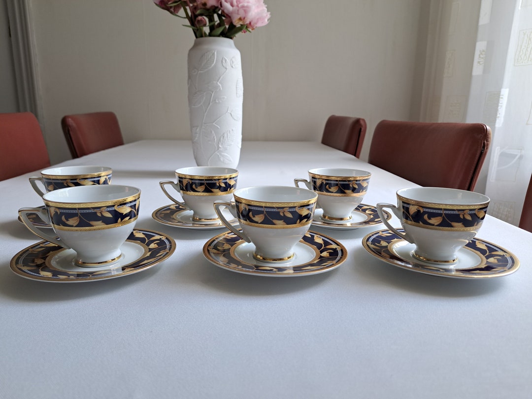 ドイツ ヴィンテージ ウィンターリングマルクトロイテン ティーセット ドイツ ヴィンテージ ウィンターリングマルクトロイテン ティーセット