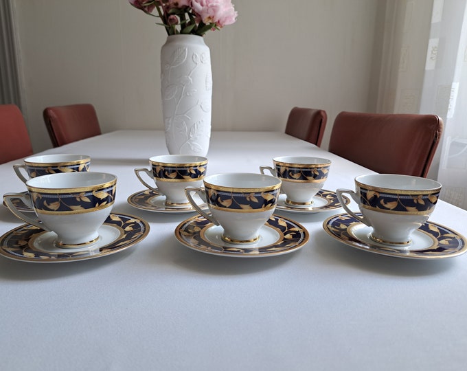 Winterling Marktleuthen Bavaria tea/coffee cups (6 pers.)