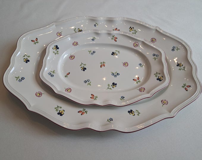 Villeroy & Boch Petit Fleur serving dishes, petit four, ashtray