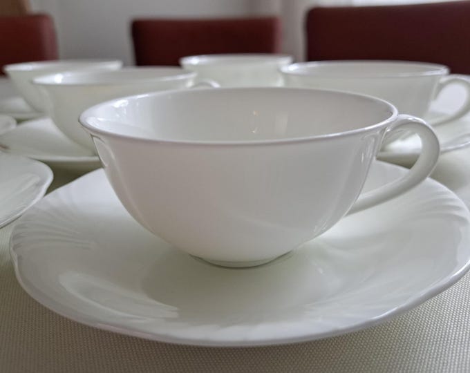 Villeroy & Boch Arco Weiss tea set (8 pers.), teacups, cup and saucer