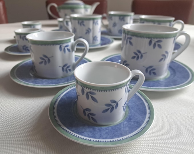 Villeroy & Boch Switch 3 individual cup and saucer: tea cup, coffee cup, espresso cup, breakfast cup