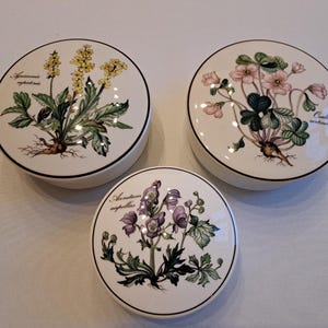 Villeroy & Boch Botanica Bonbonnière, boîte à couvercle, boîte à bijoux, boîte à bonbons