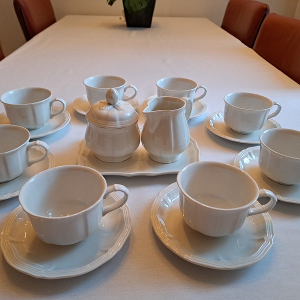 Villeroy & Boch porcelain tea set Manoir series (8 persons)