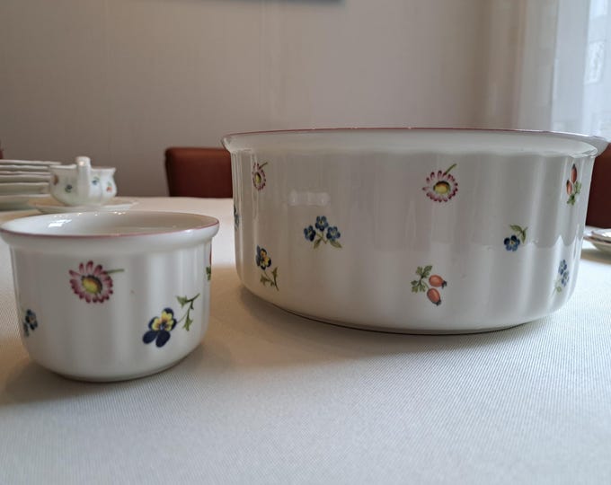 Villeroy & Boch Petit Fleur oven dishes, large and small