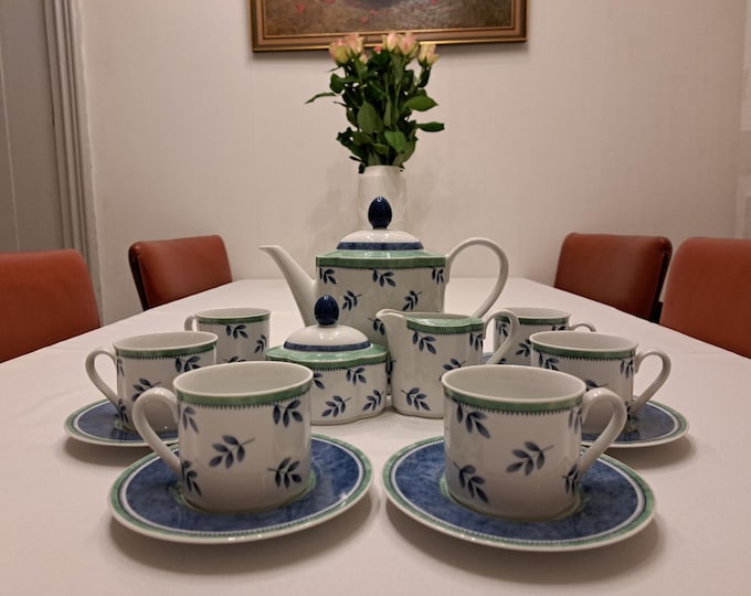 Villeroy & Boch Switch 3 coffee/tea set (6 pers.): coffee/tea pot, cream set, coffee/tea cup with saucer