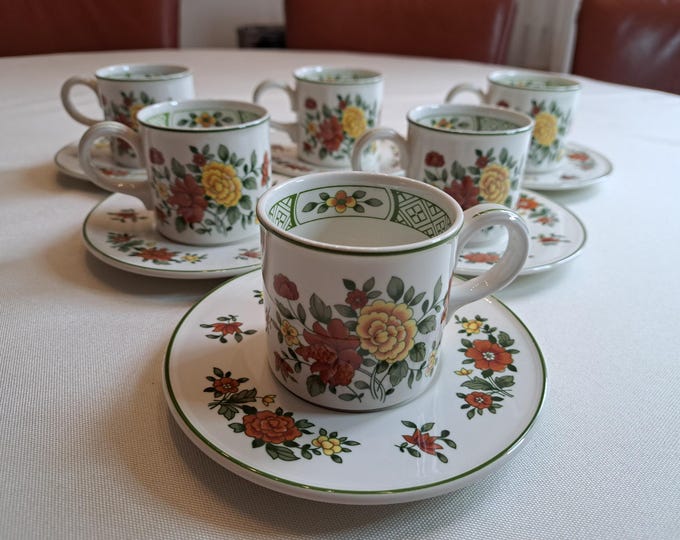 Villeroy & Boch Summerday coffee and tea set (6 pers.), coffee cup, tea cup
