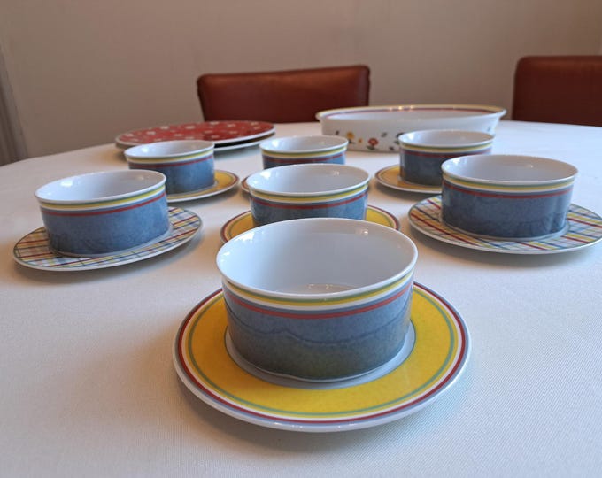 Villeroy & Boch Switch 1, bowl with saucer soup bowl with saucer