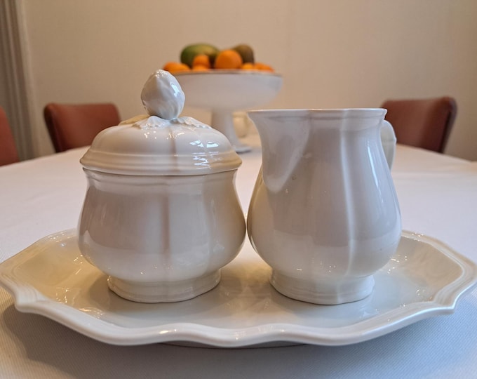 Villeroy & Boch Manoir cream set, sugar bowl. creamer