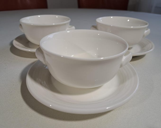 Villeroy & Boch Adriana White soup bowls (3 pers.)