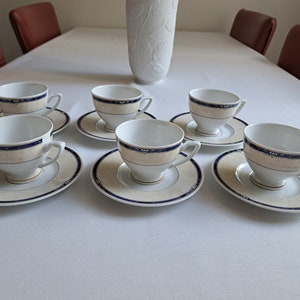 Winterling Marktleuthen Bavaria thee/koffie kopjes (6 pers.)