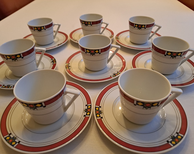 Winterling Bavaria coffee cup set (8 pers.),