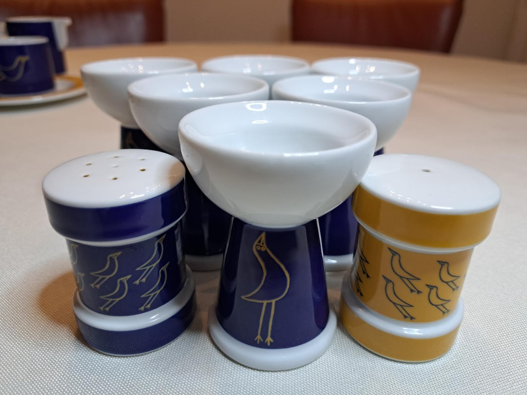 Arzberg Bavaria Flying Object Breakfast Set (6 Pers.), Egg Cups