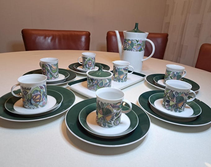 Rosenthal Bavaria breakfast set Studio-Line Berlin, decor Korso 4043 (6 pers.)