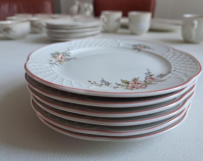 Villeroy & Boch Rosette cake set (6 persons), cake plate