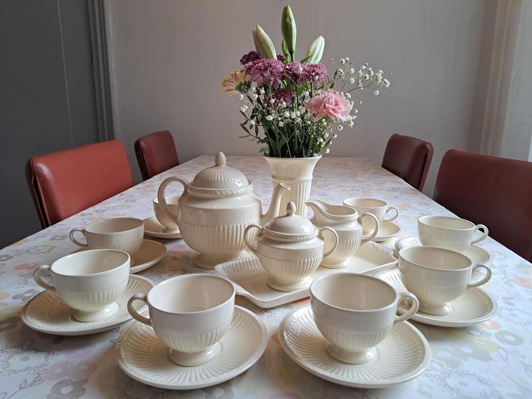 Wedgwood Edme Tea Set 8 Pers. Etsy