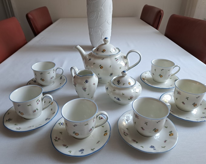 Winterling Bavaria Elfia coffee/tea set (8 pers.), teapot, cream set, cup and saucer