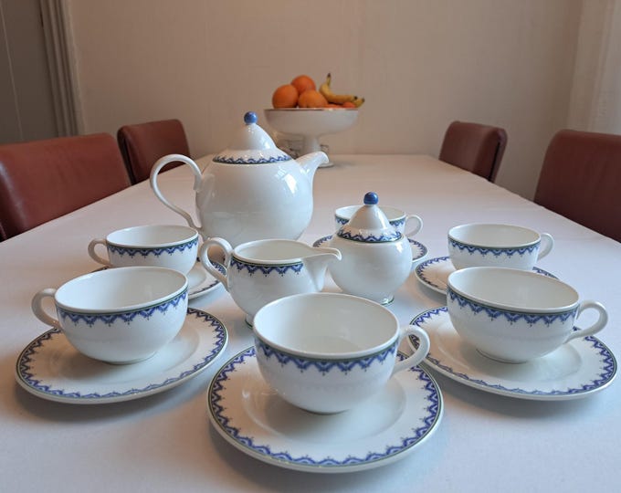 Villeroy & Boch Casa Look tea set (6 pers.), teapot, teacup and saucer, cream set