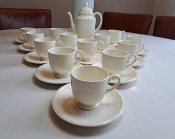 Tazzine da caffè moka/espresso, tazza e piattino Wedgwood Edme