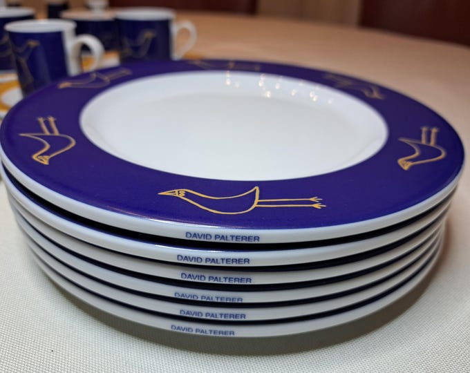 Arzberg Bavaria Flying Object breakfast set (6 pers.), breakfast plates (2nd choice)