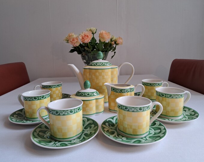 Villeroy & Boch porcelain Switch Summerhouse coffee/tea set (6 persons)
