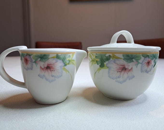 Villeroy & Boch Exotica cream set, sugar bowl and cream jug