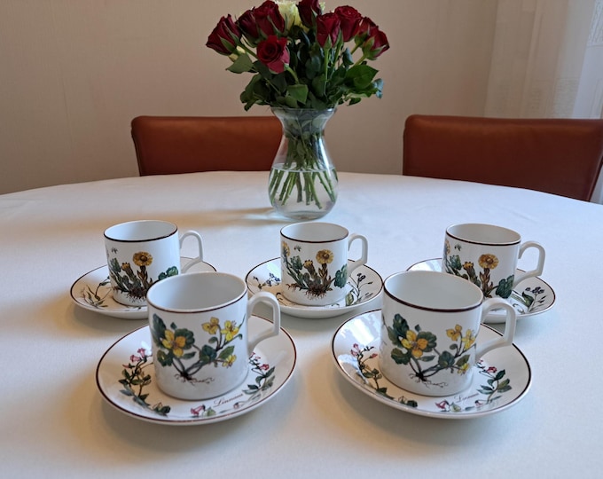 Villeroy & Boch Botanica coffee/tea set (5 pers.), cup and saucer