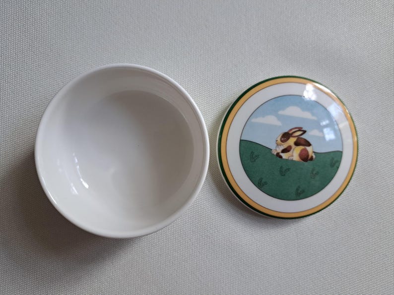 Villeroy & Boch A La Ferme loose tableware pieces, bowls, mugs, storage jars, salt and pepper shakers image 10