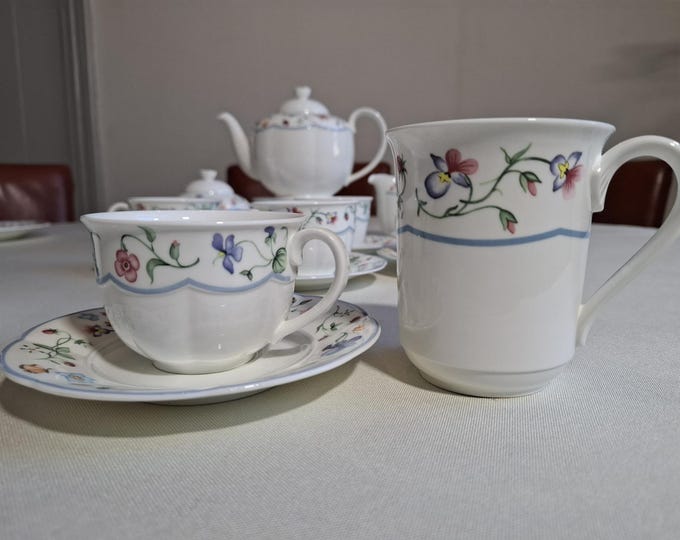 Villeroy & Boch Mariposa individual cups, coffee cup, tea cup, espresso cup, mug, cup