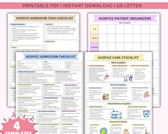Hospice Care Bundle | Hospice Nurse Care | Nurse Assessment Checklist | PDF