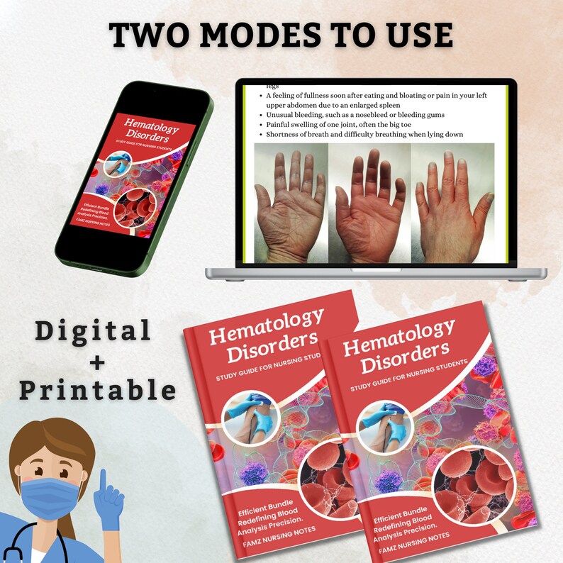 Hematology Disorders Notes | Hematology Disorders Nursing Study Guides ...