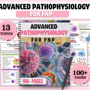 Fisiopatología Avanzada FNP / Guía de Estudio de FNP / Apuntes de Enfermería / Digital + Imprimible / Edición 2026