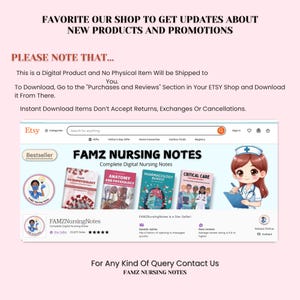 Pharmacology Cheat Sheet Bundle | Pharmacology Notes | Pharmacy Technician | Nursing Notes | 120+ Drug Classes | Antibiotics, SSRIs, SNRIs image 10