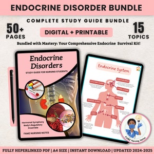 Störungen des endokrinen Systems | Endokrinologie Notizen | Stillnotizen | Endokrines Bündel | Notizen zur Krankenpflegeschule | Pflegeanleitung | PDF