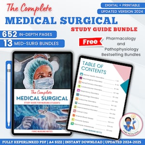 The Complete Med Surg Bundle | 2024-25 Edition | FAMZ Nursing Notes