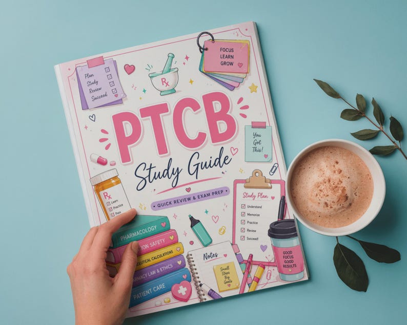 PTCB Study Guide | PTCB Math Calculations | Pharmacy Technician Notes ...