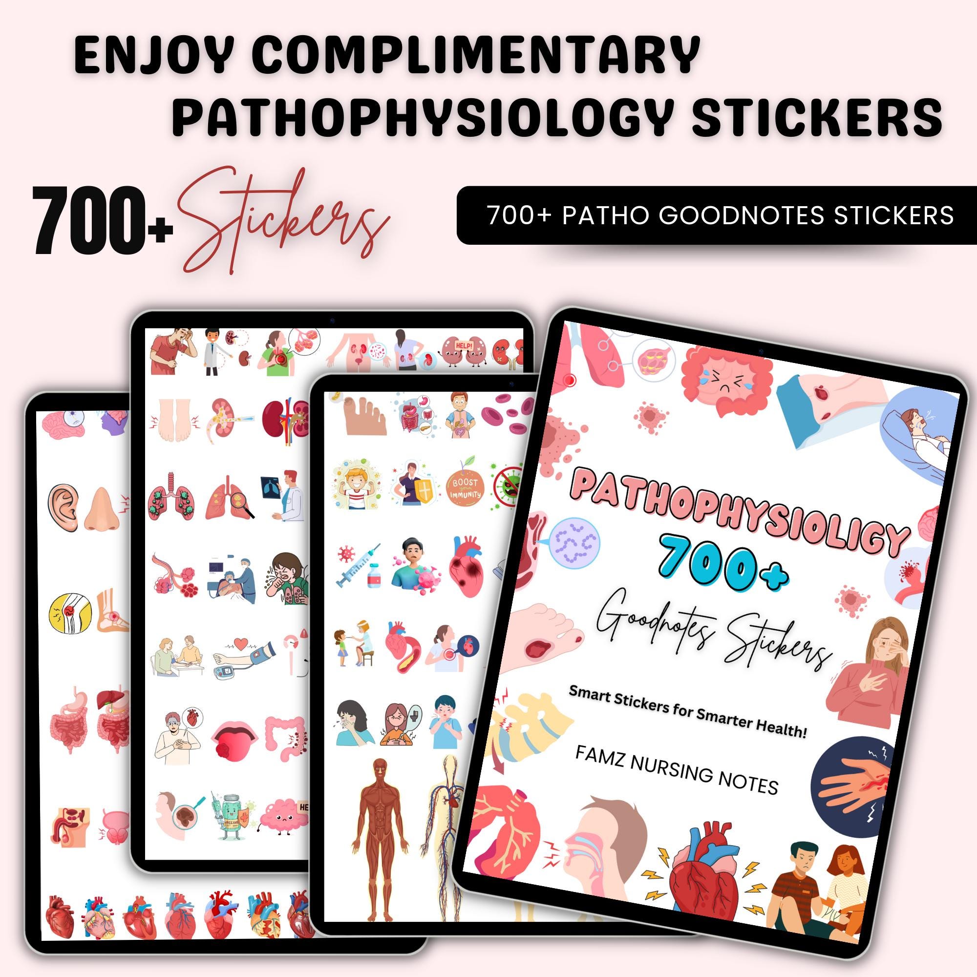 The Complete Pathophysiology Nursing Bundle | Nursing School Notes ...