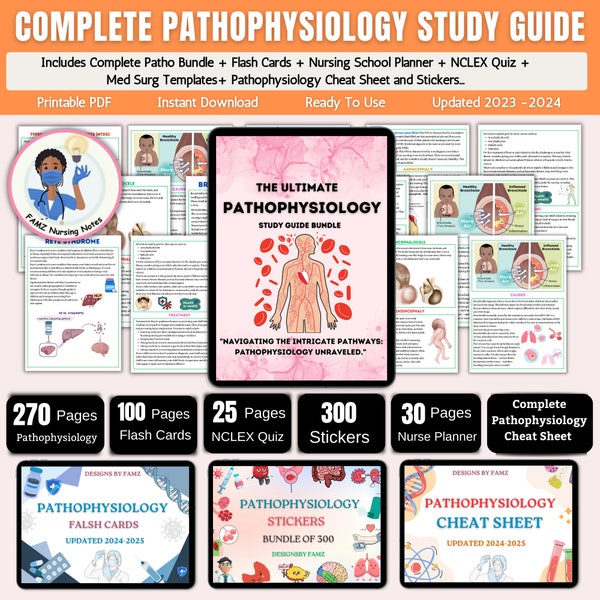 Nursing School Notes - Etsy