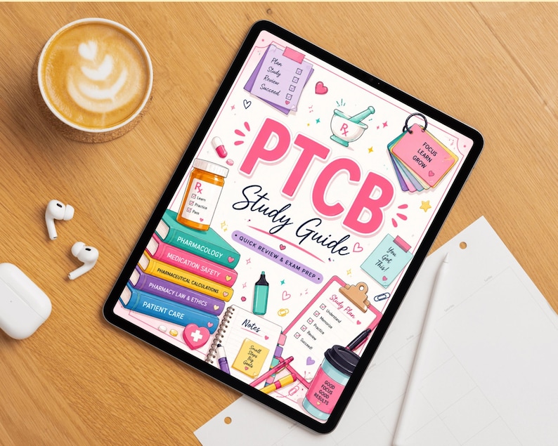 PTCB Study Guide | PTCB Math Calculations | Pharmacy Technician Notes ...