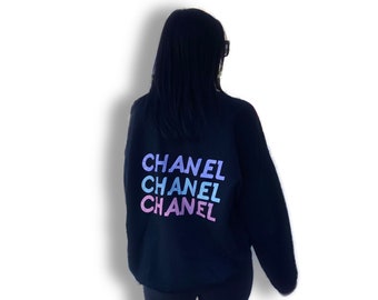 Crew Neck Chanel - Etsy