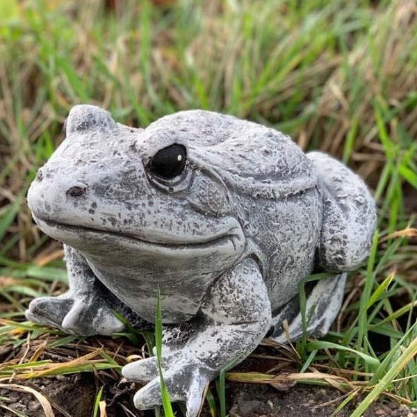 Steinfigur Frosch