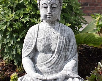 Steinfigur  großer Buddha Shiva
