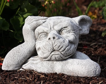 Figura Gargoyle In Pietra Per Giardino – Decorazione Da Muro, Balcone, Antigelo, 18 Cm