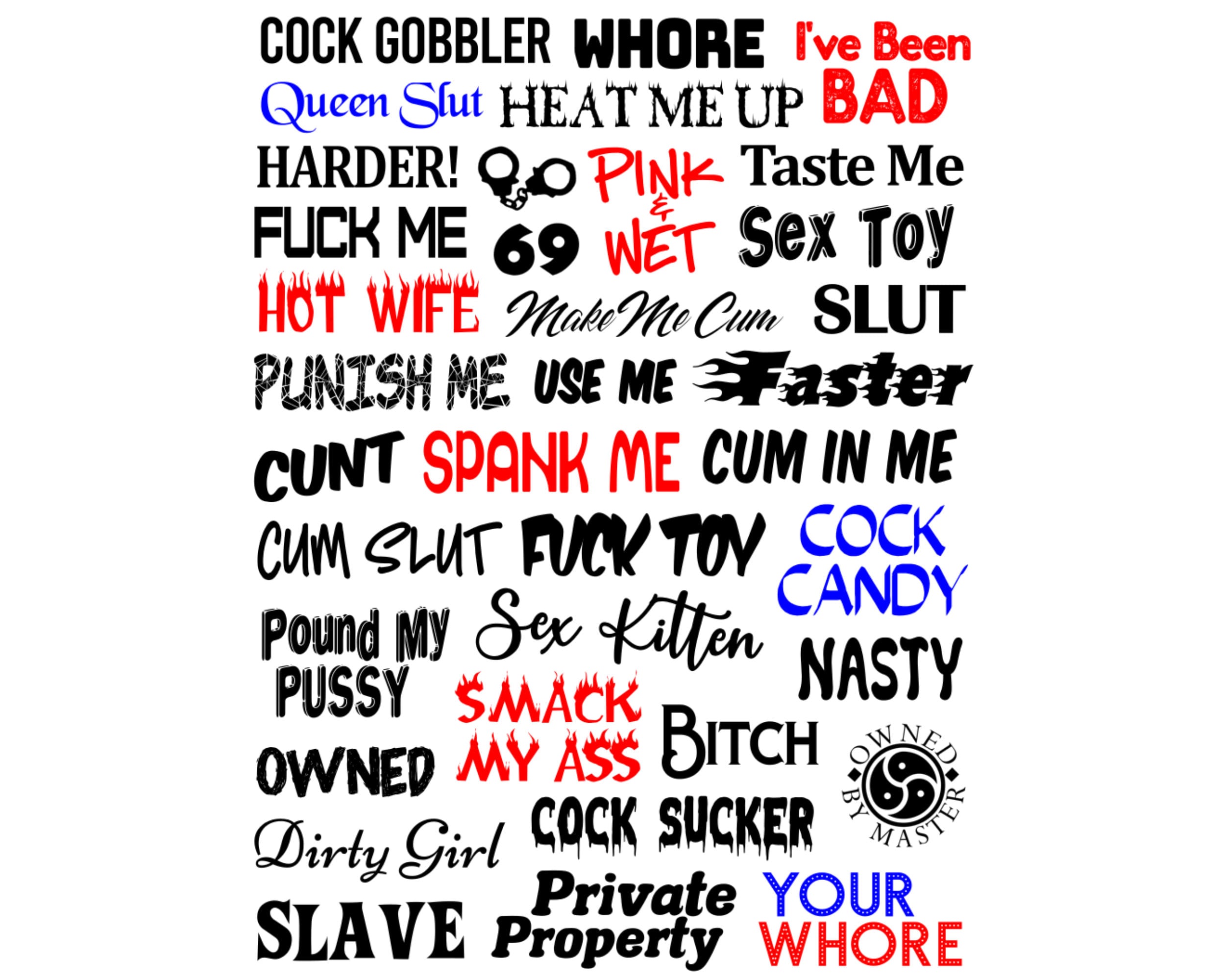 36 Kinky Temporary Tattoos For Adults Set Of Sexy Bdsm Etsy