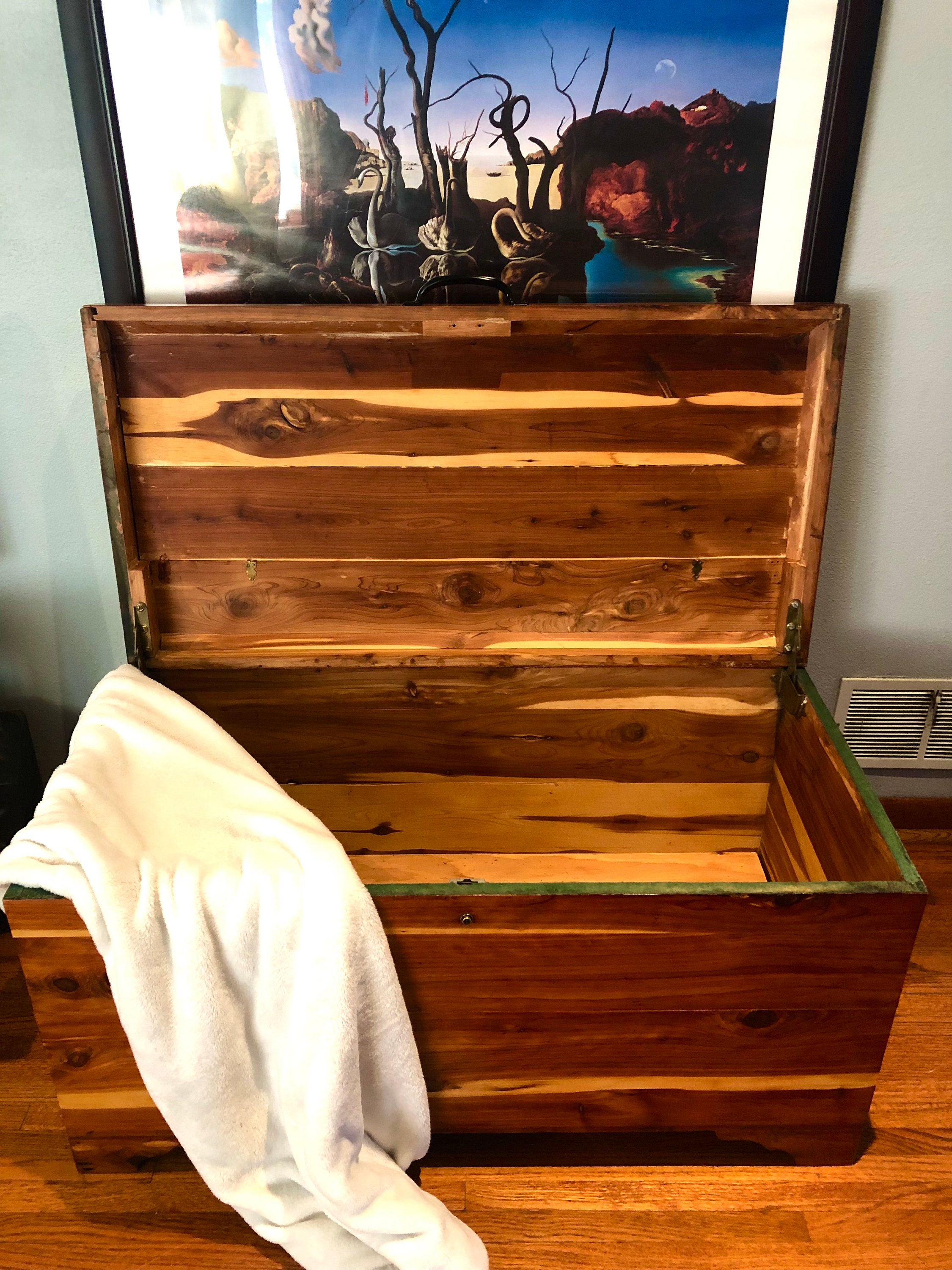 Rustic Cedar Chest Etsy